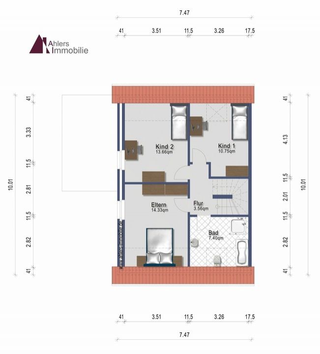 Grundriss Dachgeschoss