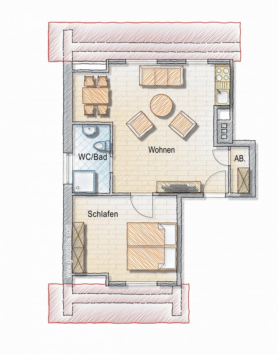 Grundriss DG Grundriss DG