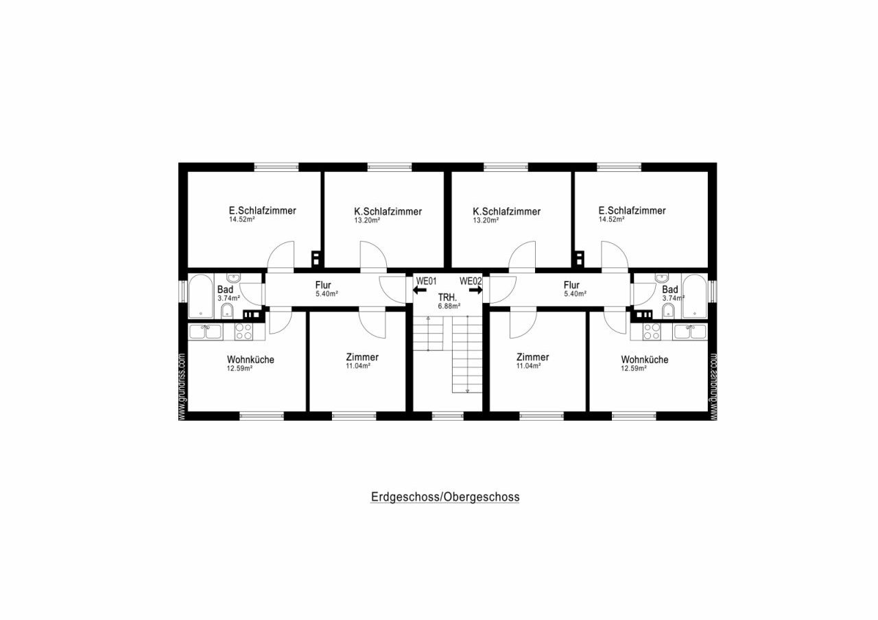 Grundriss EG+OG Grundriss EG+OG